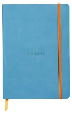Image de Rhodia 117407C bloc-notes A5 80 feuilles Turquoise