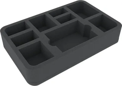 Produktbild von Half-Size Schaumstoffeinlage 50 mm, 9 Fächer