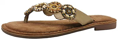 Image de Mules Lazamani beiges, taille 38