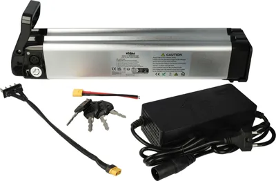 Produktbild von vhbw Akku kompatibel mit Tchibo E-Bike (10 Ah, 24 V, Li-Ion, inkl. Ladegerät) + Ladegerät -