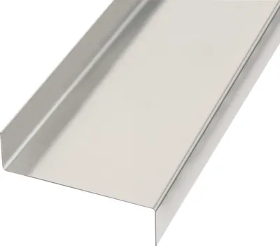 Produktbild von Alberts Glattblech Z-Form Aluminium natur 18 x 63 x 18 x 2000 mm gekantet