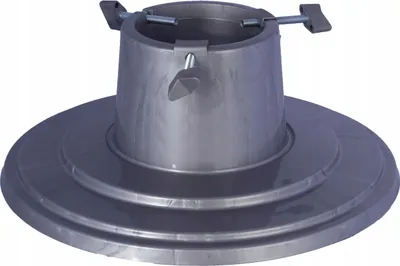 Image de Support de sapin de Noël Orbit | Silver