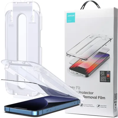 Produktbild von Joyroom Easy Fit Displayschutzfolie aus gehärtetem Glas mit Montagesatz für iPhone 14 Plus (6,7"), (JR-DH11)