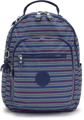 Produktbild von Kipling KI5611TH8 Rucksack 14 l, 6 Fächer, 0,5 kg, Blau Geo Print