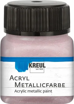 Immagine prodotto di KREUL Vernice acrilica metallizzata oro rosa 20 ml