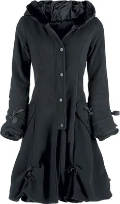 Produktbild von Poizen Industries Wintermantel Damen Alice Coat schwarz 4XL