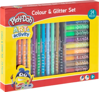 Image de Set de bâtonnets et de colle avec paillettes