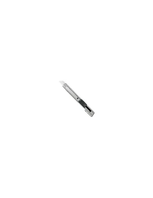 A solitary utility knife against a white backdrop.