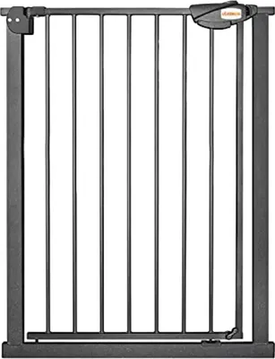 Produktbild von Kindersicherheitsgitter - Tür- und Treppenschutzgitter - Höhe 100 cm - Durchgang 85–94 cm - Selbstschließend - Dreifachverriegelung - Metall