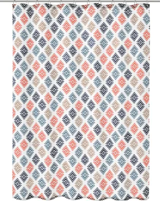 Produktbild von Kleine Wolke Duschvorhang Textil BREEZE Multicolor 180 x 200 cm