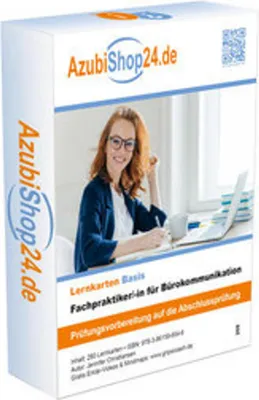 Obrázok produktu pre AzubiShop24.de Lernkarten Fachpraktiker für Bürokommunikation