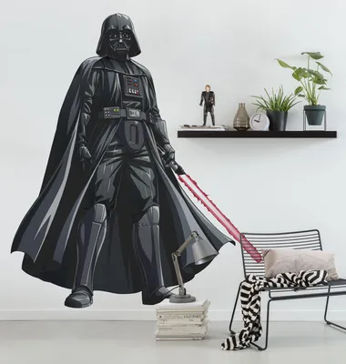 Produktbild von Komar Vlies Fototapete selbstklebend und konturgeschnitten "Star Wars XXL Darth Vader" - Größe: 127 x 200 cm (Breite x Höhe) - 1 Stück