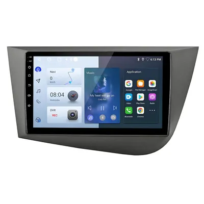 Obrázok produktu pre Für Seat leon 2005-2011 2+64GB CarPlay Android13 Autorádio WIFI SWC RDS GPS Nav BT DAB+ FM USB