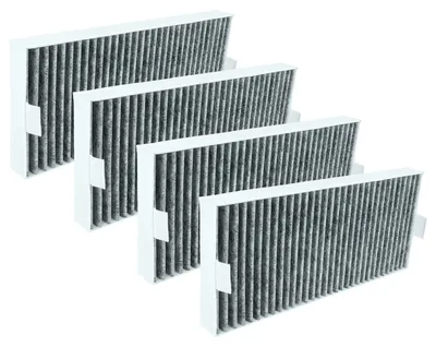 Produktbild von vhbw 4x Aktivkohlefilter Ersatz für Miele DKF 35-S, 12187430 für Kochfeldabzug