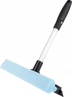 Produktbild von Aluminium-Fensterwischer mit Wasserschieber, 30,5 cm - AMIO-03851
