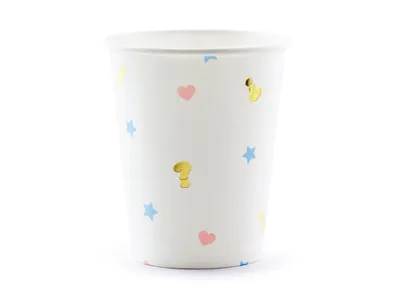 Produktbild von Baby Shower Becher Junge oder Mädchen 200 ml, 6 Stk.