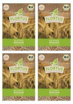 Produktbild von Roggen | Getreidesamen von FLORTUS, Menge:300 g