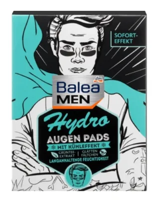 Produktbild von Balea Men Augenpflegepads, 12 Stück Packung
