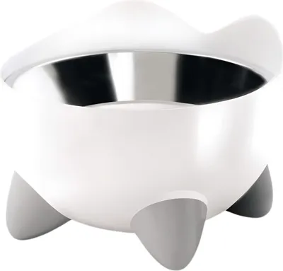 Immagine prodotto di Ciotola catit Pixi, ciotola rialzata, lavabile in lavastoviglie 200 ml bianco