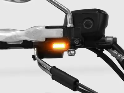 Produktbild von LED Armaturenblinker kompatibel mit Harley Davidson Dyna Typ 2 silber