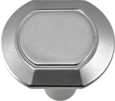 Produktbild von Hettich Möbelknopf Zinkdruckguss vernickelt 24,0 x 27,0 mm - 1 Stück