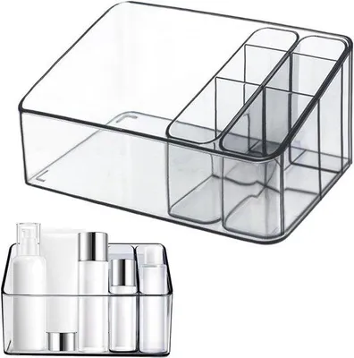 Image de Rangement pour produits de beauté en plastique, salle de bains, produits de beauté