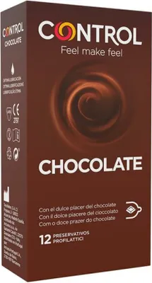 Image de Control - Adapta Chocolate Condoms 12 Unités