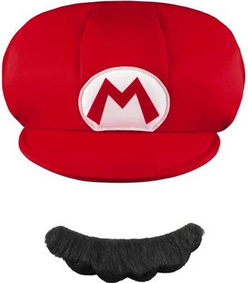 Immagine prodotto di Cappello e baffi di Mario nel gioco di ruolo Super Mario