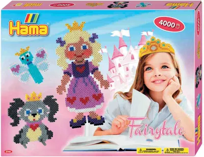 Produktbild von Hama Beads 3146, Bastelset für Kinder, 5 Jahr(e), PVC, Mehrfarbig, 4005 Stück(e)