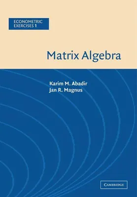 Produktbild von Matrix Algebra
