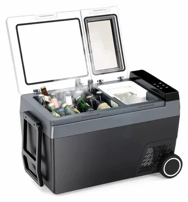 Obrázok produktu pre Koelbox – Prenosná chladiaca taška s kolieskami – Chladiaca taška – Chladiaca taška do auta – Objem 45 litrov