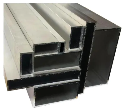 Produktbild von Rechteckrohr aus Aluminium 25 x 10 x 2 mm (200 cm)
