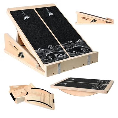 Produktbild von F2  Balance Board Step Board Multi Trainingsgerät Verstellbar  Holz