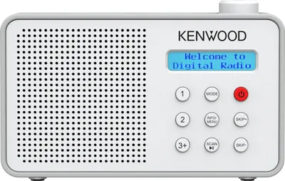 Produktbild von Kenwood CRM25DABW DAB+ Radio – UKW-RDS, Bluetooth, Akku, ASA