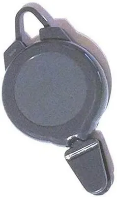Produktbild von 1x GRAU Skipassjojo Skipasshalter Ausweisjojo Jojo Zipper Auwelter Kartenhalter