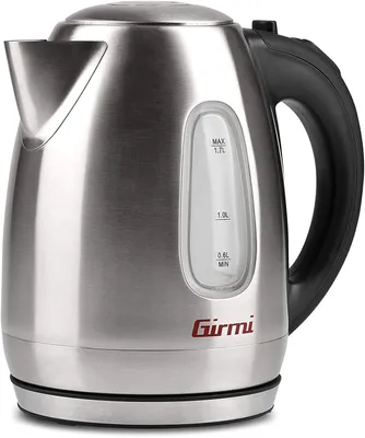 Zdjęcie produktu dla Girmi GIR0BLT30, 1,7 l, 2200 W, Czarny, Srebrny, Stal nierdzewna, Wskaźnik poziomu wody, Zabezpieczenie przed przegrzaniem
