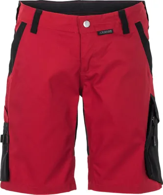 Produktbild von Größe XXL Planam Norit Damen Shorts rot schwarz Modell 6467