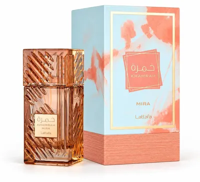 Produktbild von Lattafa Khamrah Mira New Realease Eau de Parfum 100 ml – r Gourmand Duft | Süß, Warm, Verführerisch