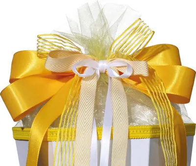 Obrázek produktu pro ROTH 679262 ROTH Schultütenschleife "Hello Yellow", gelb