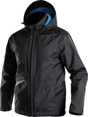 Produktbild von DASSY Regenjacke HYPER Arbeitsjacke Gr. XS schwarz