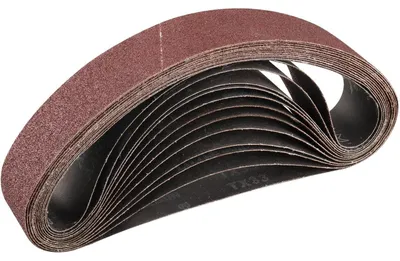Productafbeelding van Schuurband 50x686 mm, korrelgrootte 60, 10 stuks, voor bandschuurmachines