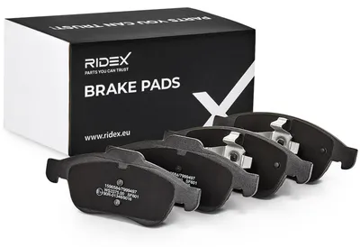 Produktbild von RIDEX 402B0343 Bremsbeläge Satz Vorne für RENAULT MEGANE III Grandtour (KZ0/1) Scénic III (JZ0/1) GRAND SCÉNIC III (JZ0/1) für DACIA DUSTER