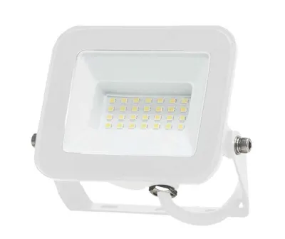 Obrázok produktu pre LED Solution Biely LED reflektor 30W Premium Farba svetla: Studená biela 10025