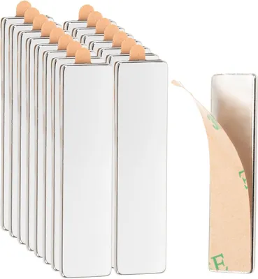 Imagen del producto de Imanes de neodimio autoadhesivos, de 40x10x1 mm, 15 unidades, para superficies magnéticas