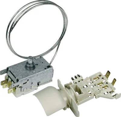 Produktbild von easyPART passend für 481228238231 Bauknecht Kühlthermostat Umbausatz Kühlschrank Kühl-Gefrierkombinationen Whirlpool Indesit Ariston C00314726 Ranco K59-S1880 725mm Kapillarrohr