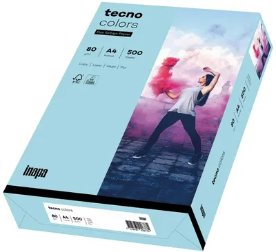 Immagine prodotto di Carta multifunzione PAPYRUS Rainbow A4 blu medio