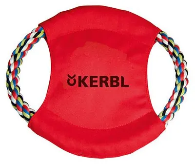 Produktbild von Kerbl Baumwollfrisbee rot 22 cm