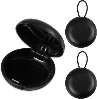 Obrázek produktu pro Pouzdro na sluchátka s karabinou, ochranné pouzdro na sluchátka, sluchátka, datový kabel, kancelář