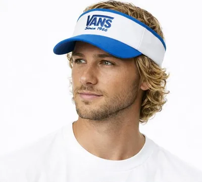 Image de VANS Visière Edgeview True Blue - UNI