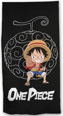 Produktbild von One Piece Monkey D Ruffy Mikrofaser Strandtuch Handtuch Badetuch XL 70x140